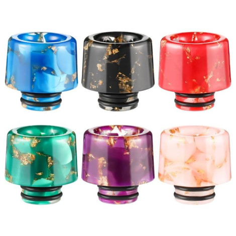 510 Resin Starry Sky Drip Tip for Voopoo Vape 510 810 RDA RTA Tank Vape Atomizer