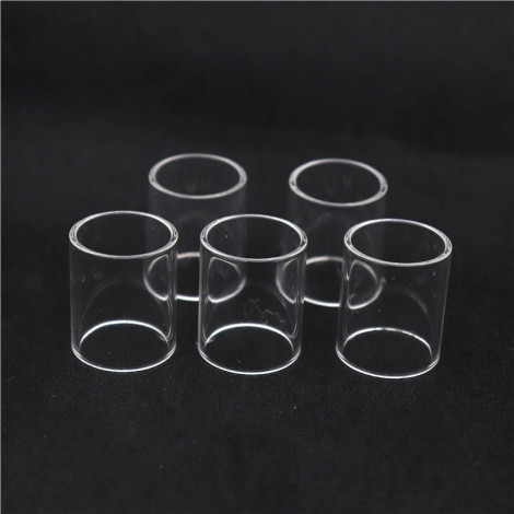 5 Pcs Glass Tube TRANSPARENT Fits for Joyetech Exceed D19 RTA replacement glass tubes