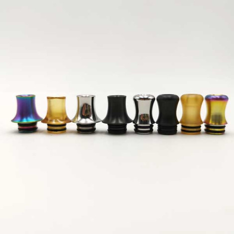 510 stainless steel PEI Tower Shape Drip Tip