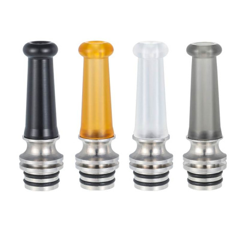 510 Long MTL Drip Tip For Vape 510 Tank RTA POM PEI PC SS