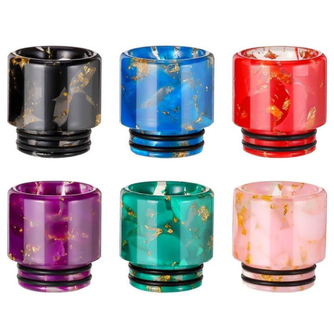 810 Drip Tip Resin Vape Mouthpiece Wide Bore Drip Tip Fit for Smok 510 810 RDA RTA Tank Vape Atomizer