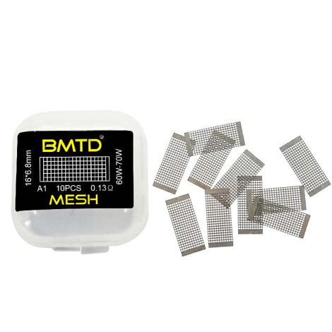 10PCS/Pack Mesh Coil 316L NI80 A1 0.12 0.13 0.15 0.16 0.18ohm 