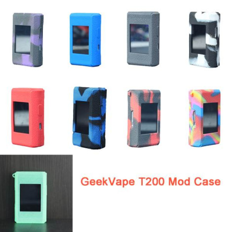 Protective Case for GeekVape T200 Aegis Mod Kit Vape Protective Silicone Case Durable Skin, Sleeve, Cover, Wrap, Gel, Case