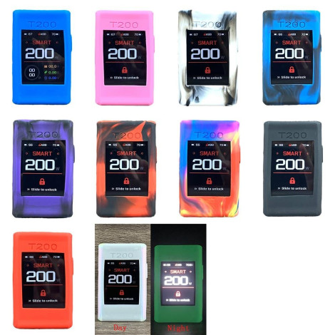 Geekvape Aegis T200 Mod Kit Vape Silicone Case Durable Skin, Sleeve, Cover, Wrap, Gel, Case