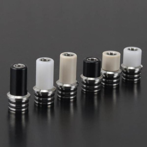 Gluee Style 510 Drip Tip Set Stainless Steel & POM DL & MTL (2 PCS)