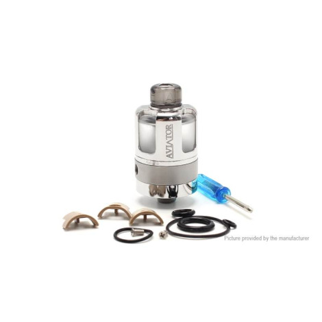 SXK Aviator Styled RTA 3.5ml 316SS Silver Color