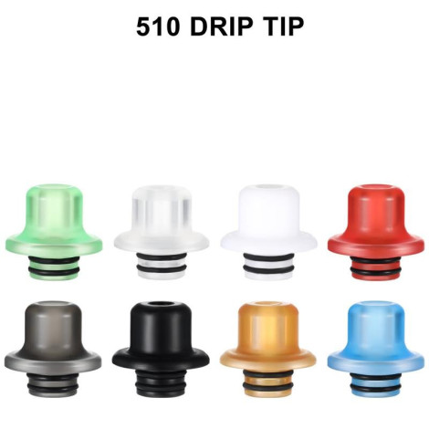 Multiple colors 510 Short Vape Drip tip MTL Drip Tip