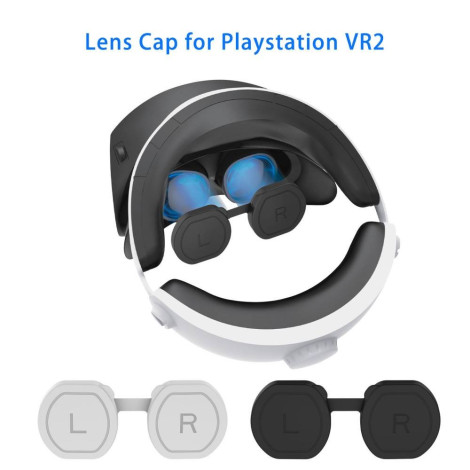 Playstation PS VR2 Silicone Anti-Dust Lens Protective Shell Cover Accessories
