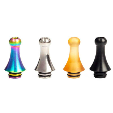 510 Longer Style Delrin POM / PEI Drip Tip