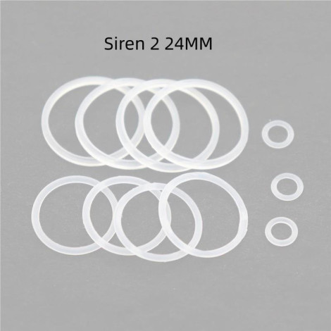 3Pack Digiflavor Siren 2 24MM 4.5ml Vape Tank Replacement Silicon O-Ring Seal Ring