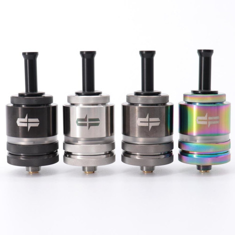 Siren V4 Style MTL RTA 22mm 2ml Top Fill Single Coil Airflow Tank