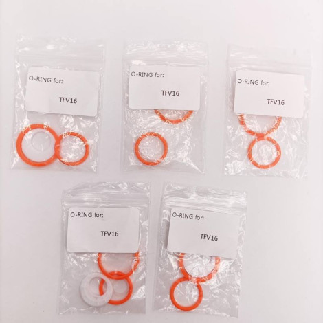 5Pack Smok TFV16 RTA Vape Tank Replacement Silicon O-Ring Seal Ring