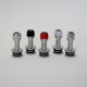 23mm High-Quality 510 Universal Drip Tips - Stylish Multicolor Stainless Steel Options for E-Cigarettes RTA Tank Atomizer Vape Accessory 