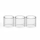 3PCS Replacement Straight Fat Glass Tube for Smok TFV16 Lite Tank