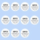50PCS/Box NI80 Fused Clapton Coil 