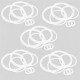 3Pack Geekvape AMMIT 25 RTA Vape Tank Replacement Silicone O-Ring Seal Ring