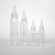 Clear Measuring Bottles 30ml 60ml 100ml 110ml with Scale for E-Liquid Storage E Juice Refill Bottles tool 