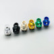 D-tip Style Drip Tip Aluminum PC POM PEEK Material for bb / billet box / Boro AIO