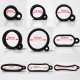 20Pcs 8mm 13mm 16mm 20mm 25mm 37mm 40mm 55mm Inner Diameter Vape Bands Hanging Ring High-Quality Silicone Sealing Rings