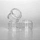 Steam Crave Glaz V2 RTA Tank Replacement Fat Bubble Vape Glass Tube 