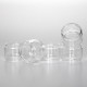 Smok TF-D Sub Ohm Tank Atomizer RTA Replacement Fat Bubble Straight Vape Glass Tube Tank