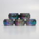 OFRF Gear RTA 24mm Replacement Fat Bubble Multicolor Straight Vape Glass Tube Tank