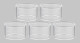 Replacement Glass Tank for Vandy Vape Kylin M RTA 3ml (5-Pack)