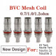 10Pcs OEM Nautilus 2S BVC Mesh Coil 0.7ohm 1.0ohm 1.2ohm Meshed Coils Head for Nautilus 2 K3 GT Tank MTL Zelos Kit