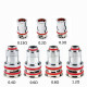 10Pcs OME GTX Coil 0.4 / 0.6 / 0.8 / 1.2ohm Mesh Coil for Target PM80 TARGET PM40 GTX ONE NANO Luxe xr Tank
