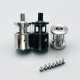 Picatiny Style MTL RTA Rebuildable Tank Atomizer 316ss+ Glass 3ml 22mm vape tank
