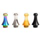 510 Longer Style Delrin POM / PEI Drip Tip