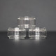 Snowwolf Mfeng tank 6ml Replacement Fat Bubble Straight Vape Glass Tube Tank