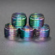 Hellvape Dead Rabbit V3 Tank RTA Atomizer Replacement Rainbow Multicolor Fat Straight Vape Glass Tank Tube