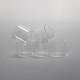 Vapefly Alberich MTL 3ml RTA Atomizer Replacement Clear Straight Vape Glass Tank Tube