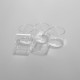 Vapefly Brunhilde MTL RTA Atomizer Replacement Clear Straight Vape Glass Tank Tube