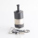 Typhoon TF GT One Style RTA 23mm Diameter Rebuildable Tank 4.3ml Vape Atomizer - Black
