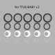 3Pack Smok TFV8 BABY V2 RTA Vape Tank Replacement Silicon O-Ring Seal Ring