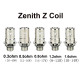 10Pcs OEM Zenith Coil Z Coils 0.3ohm 0.5ohm 0.8 1.6 1.2ohm Mesh Coils Head for Zentih D22 / Zenith Pro / Zlide Tank / Kroma-Z Pods Kit
