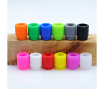 10Pcs Random Color 810 Silicone Drip Tip Tips Mouthpiece for Voopoo, Geekvape , Smok, Vaporesso, Damn RTA Tank