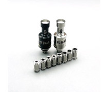 Hussar STE Style RBA Bridge 316Sss With 8 Air Pins For SXK BB / Billet Box Mod/ Boro Tank