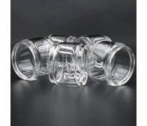 Thunder Cloud Bonza Pro RTA Straight Bubble Glass Tube | Replacement Glass Tube