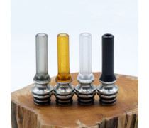 Universal 510 Long MTL Drip Tips kit – Stainless Steel Fit for OXVa, Smok, Aspire, Voopoo, Vaporesso & Geekvape Vape RTA Tank