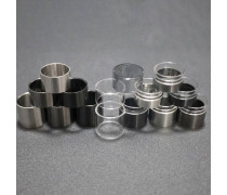 Ambition Mods Bishop MTL RTA Tank Glass Stainless Steels Atomizer Replacement Clear Straight Vape Glass Tank Tube