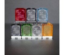 Wick'd style XO Boro tank for SXK BB / Billet AIO Box Mod Kit