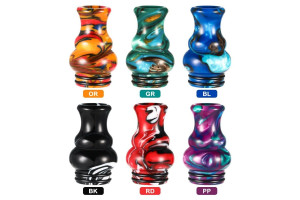 810 Drip Tips Epoxy Resin Drip Tip for 510 810 RDA RTA Tank Vape Atomizer