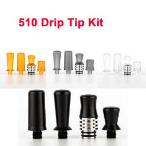 510 Long Drip Tip Kit T2