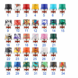 510 Turquoise Drip Tip For 510 Thread RDA RTA Tank Vape Accessory Random Color
