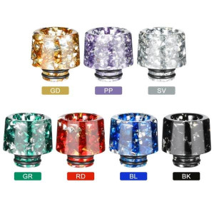 510 Resin Diamonds Connector Drip Tip For dovop vape Tank Rta RDA