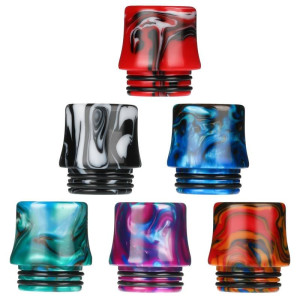 810 Drip Tip Resin Vape Mouthpiece Wide Bore Drip Tip Fit for Voopoo 510 810 RDA RTA Tank Vape Atomizer