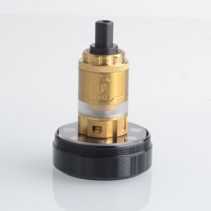 Authentic ThunderHead Creations THC Elite MTL RTA Pro 22mm 2.0 / 4.0ml Rebuildable Tank Vape Atomizer - Gold